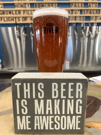 High River Brewing Company frosty beverage in High River Alberta
