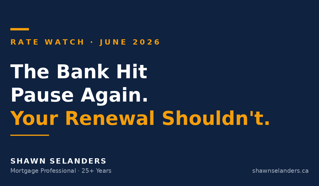 The Bank Hit Pause Again. Your Renewal Shouldn’t.