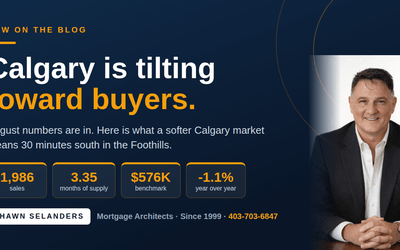 Calgary Is Tilting Toward Buyers. What That Means 30 Minutes South.