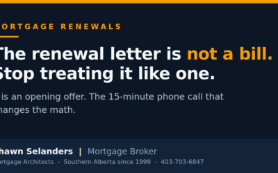 The Renewal Letter Is Not a Bill. Stop Treating It Like One.